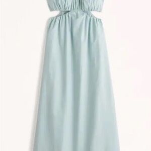 Abercrombie & Fitch Women's Bubble Top Maxi Dress